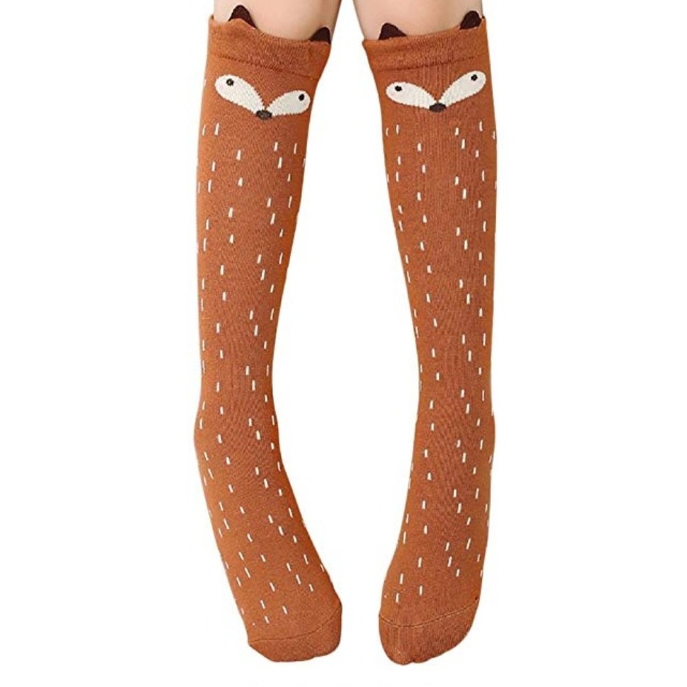 Fox Knee Socks GIRLS size
